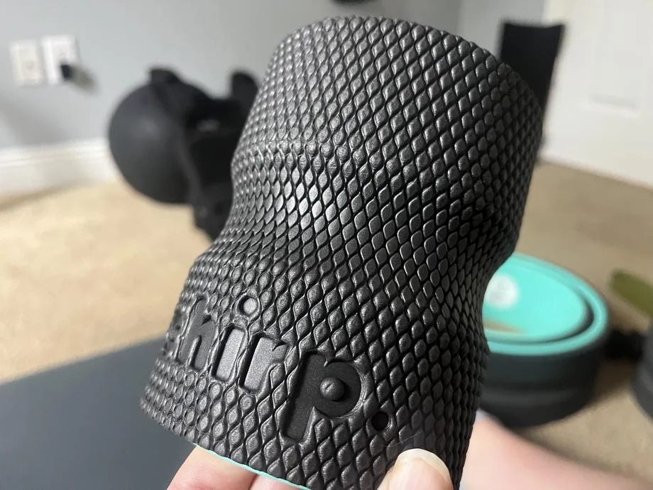 A close look at the texture of a Chirp Wheel