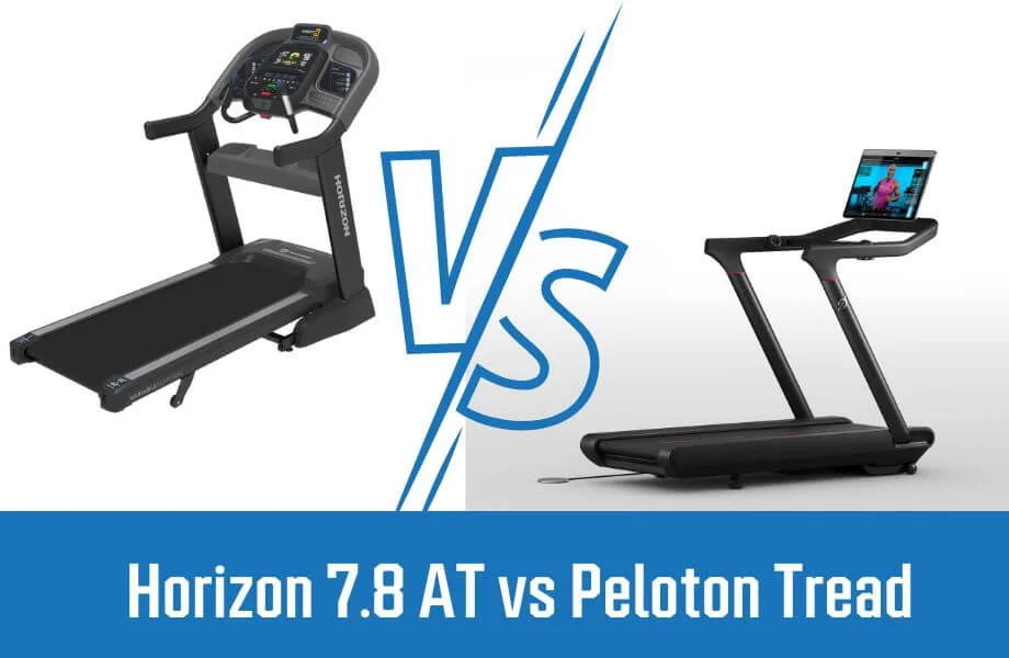 Horizon 7.8 AT vs Peloton Tread: Which Smart Treadmill is Right For You?
