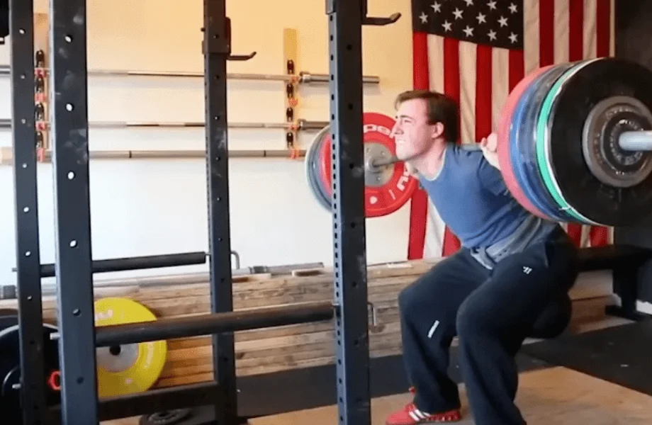 Our tester training with the Rogue R-3 Power Rack