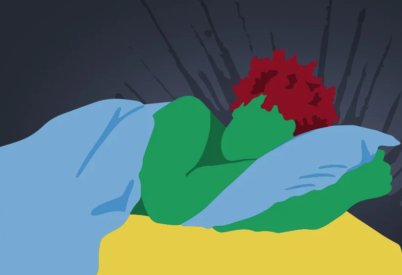 Image of person sleeping