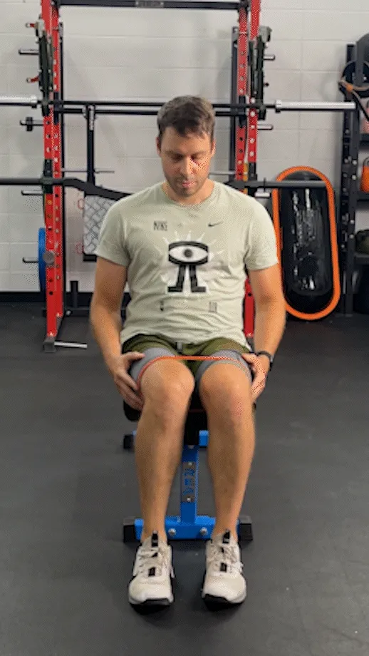 banded hip abductions