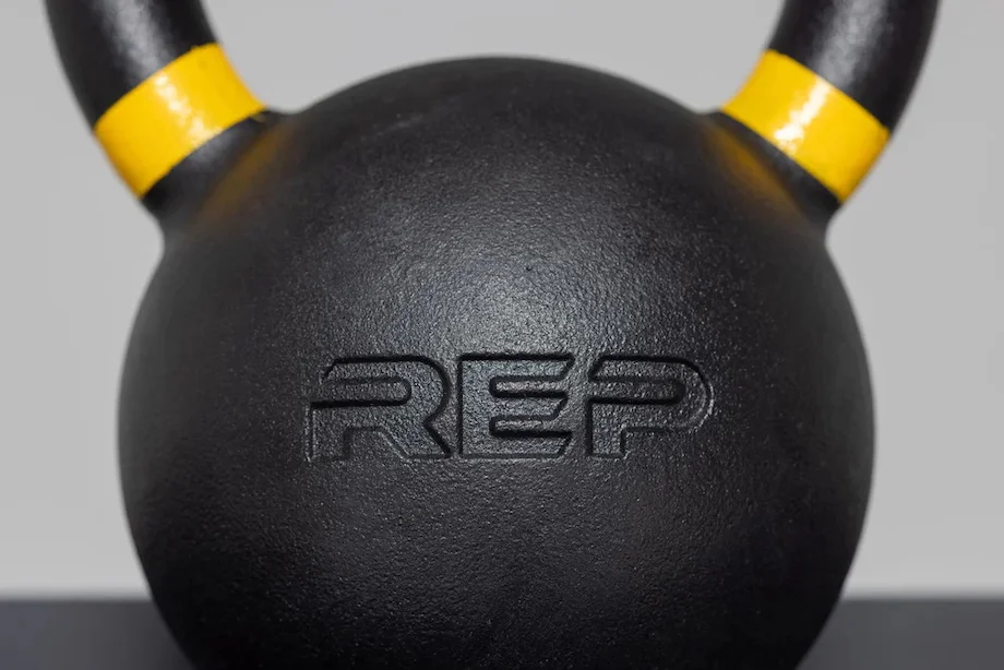A REP Fitness Kettlebell.