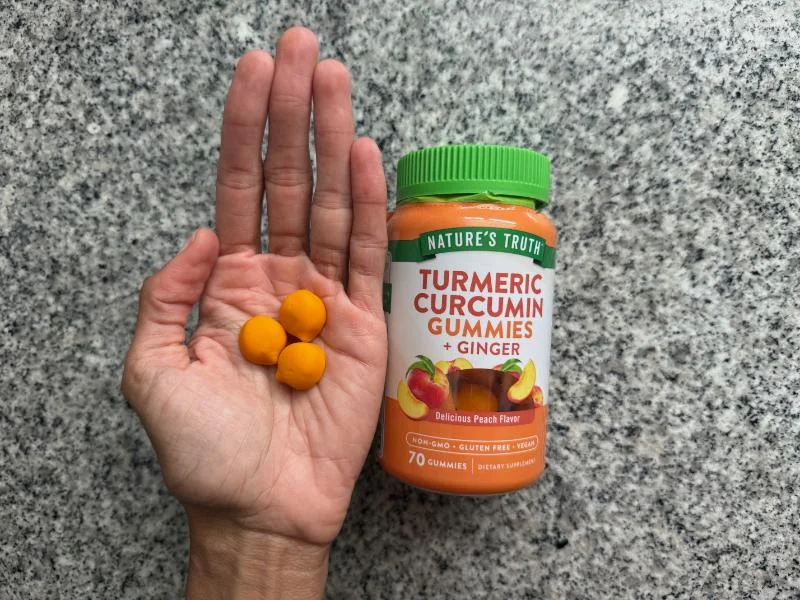 Nature's Truth Turmeric Gummies as best turmeric gummies