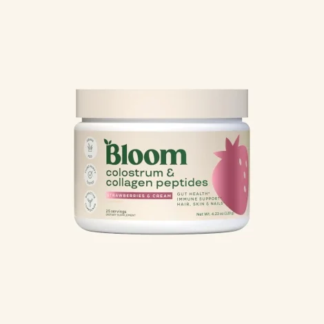 Bloom Nutrition Colostrum and Collagen Peptides
