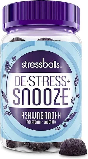 Stressballs DeStress+Snooze Gummies