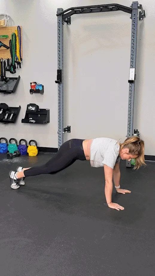 mountain climbers knee to chest