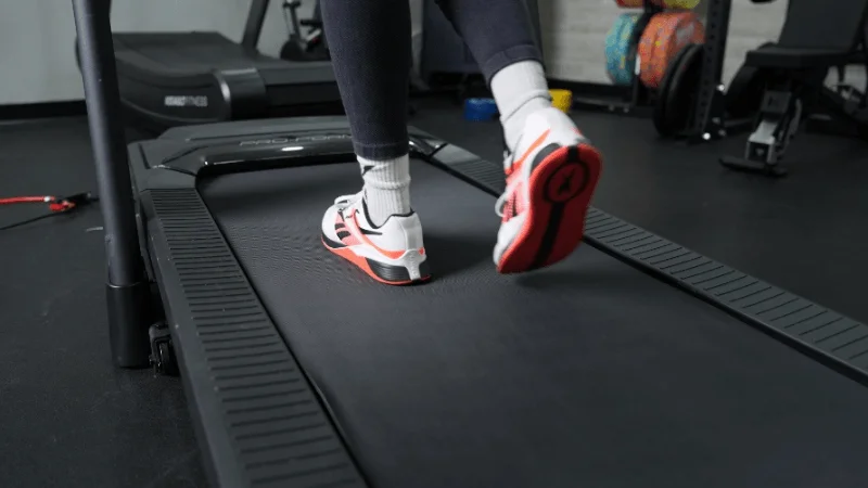 The running belt and deck of the ProForm Carbon TLX treadmill