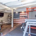 Home Gym American Flag