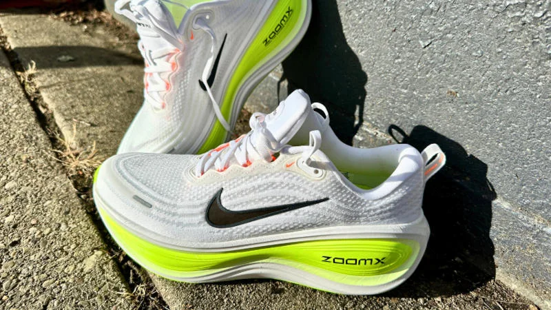 A pair of Nike Vomero Plus Running Shoes