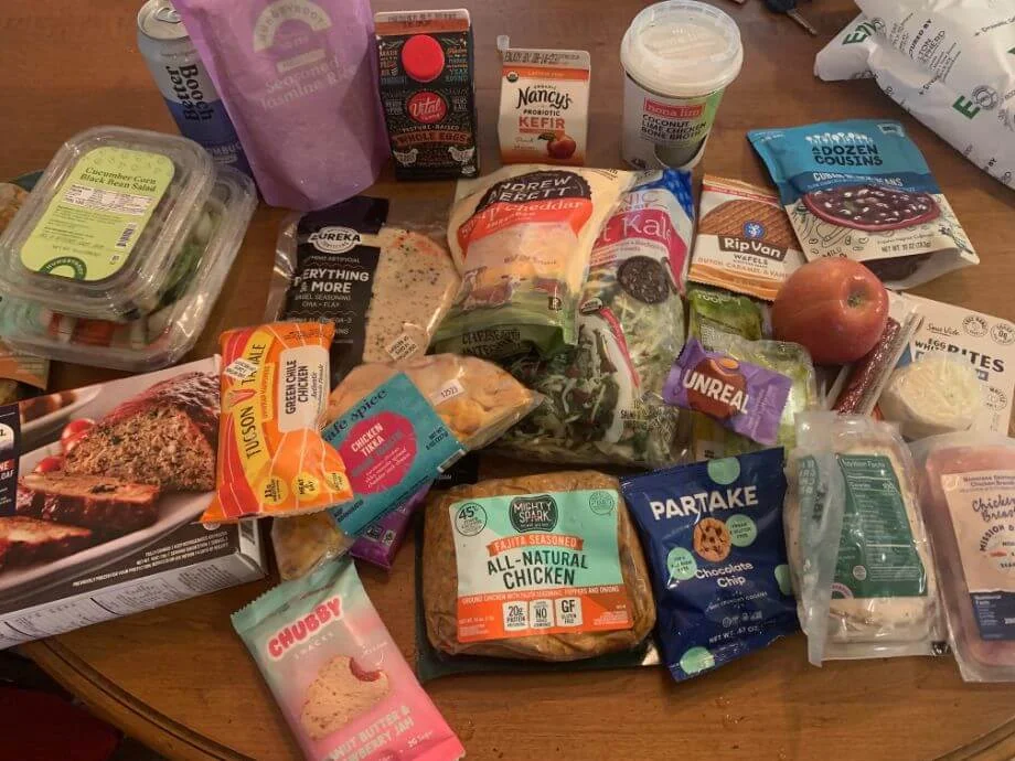 Image of an entire Hungryroot Order In One Delivery