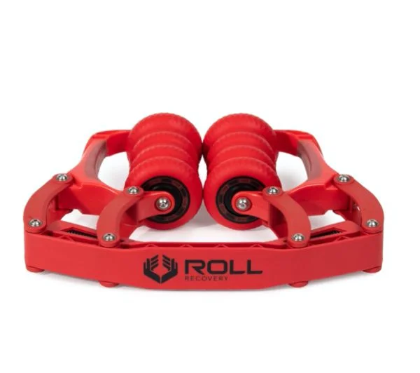 Image of the Roll Recovery R8 tool in red
