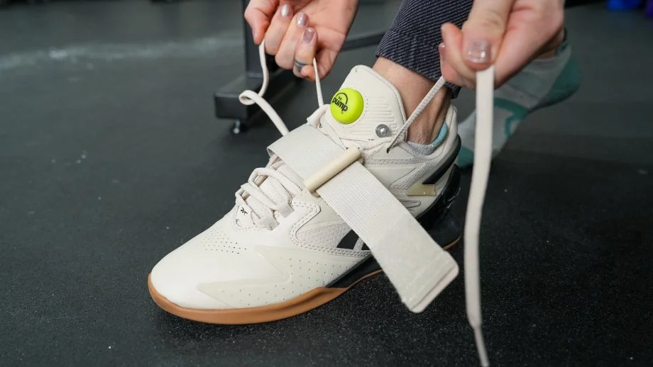 woman tying legacy lifter 3