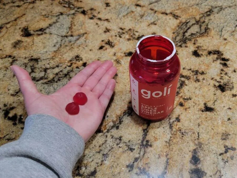 Goli Apple Cider Vinegar Gummies as best apple cider vinegar gummies