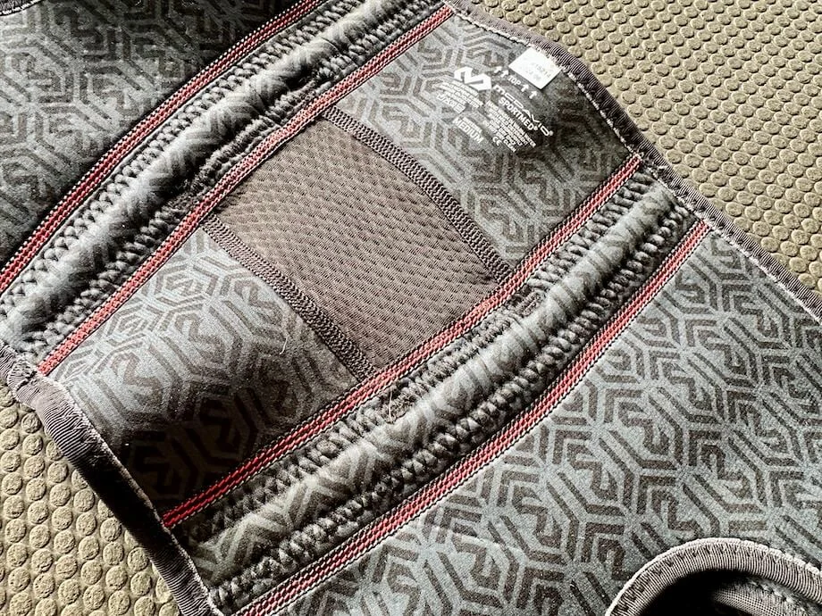 Interior textiles on the McDavid Versatile Knee Wrap