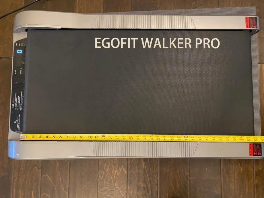 measured deck on egofit walker