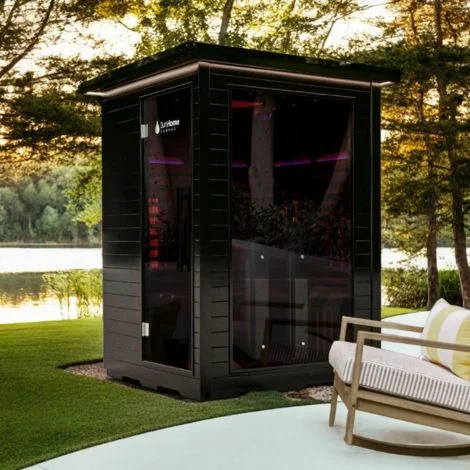 Sun Home Luminar Outdoor 2-Person Infrared Sauna