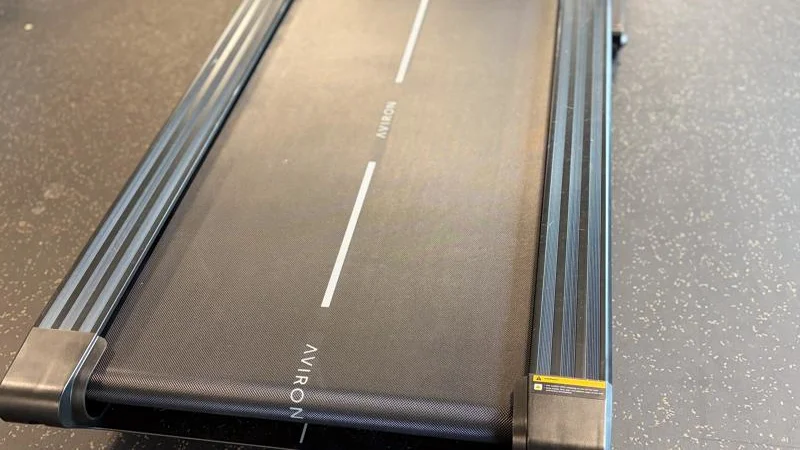 Deck on the Aviron Justice Treadmill