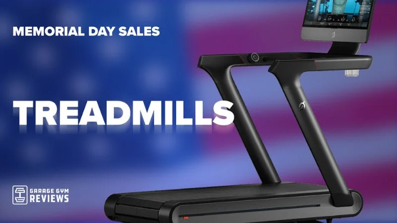 Header image for GGR's Memorial Day Treadmill Sales page