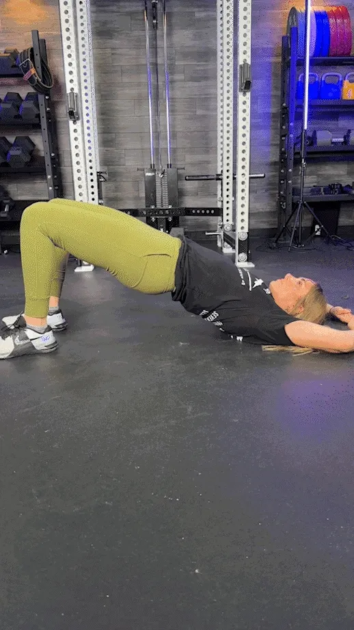 glute bridge hold
