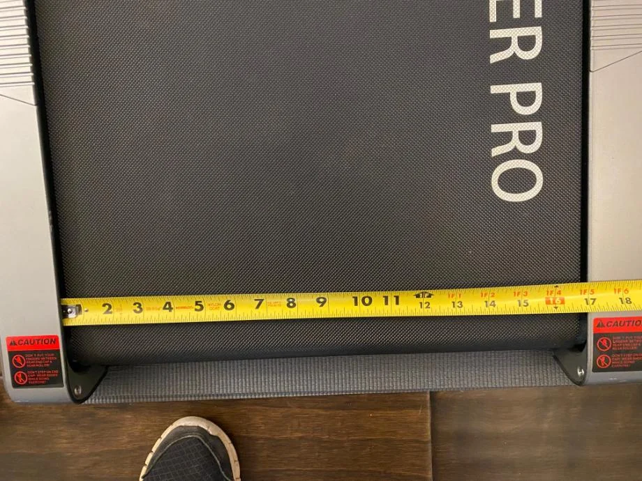 deck width on egofit walker