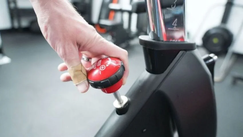 pyhigh s7 indoor cycling bike adjustment knob