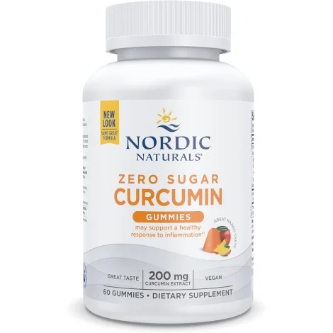 nordic naturals curcumin gummies product image