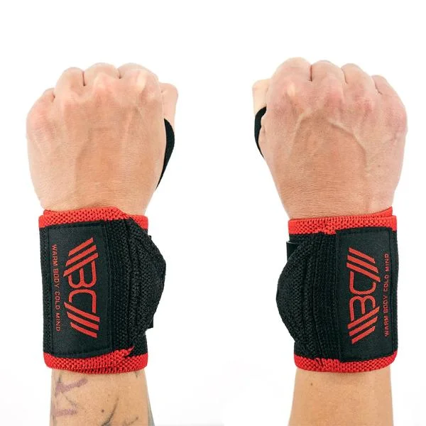 Warm Body Cold Mind Elastic Velcro Wrist Wraps