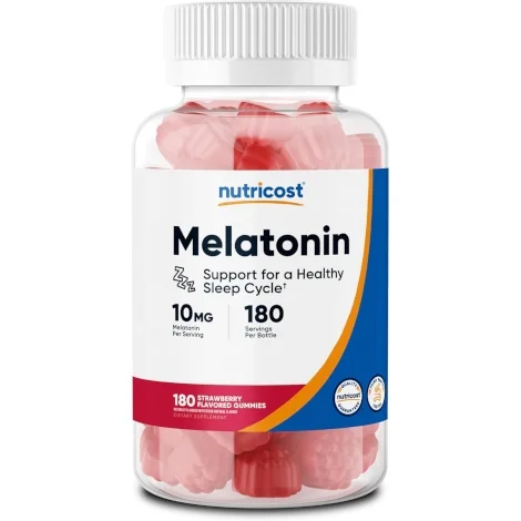 nutricost melatonin gummies product image