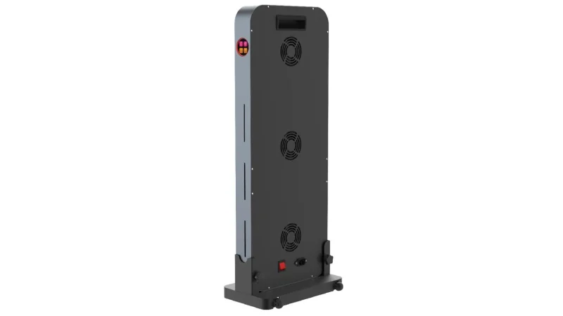 back-view-of-the-rtl-total-spectrum-compact-redlight-machine Rear view of the RLT Home Total Spectrum COMPACT.