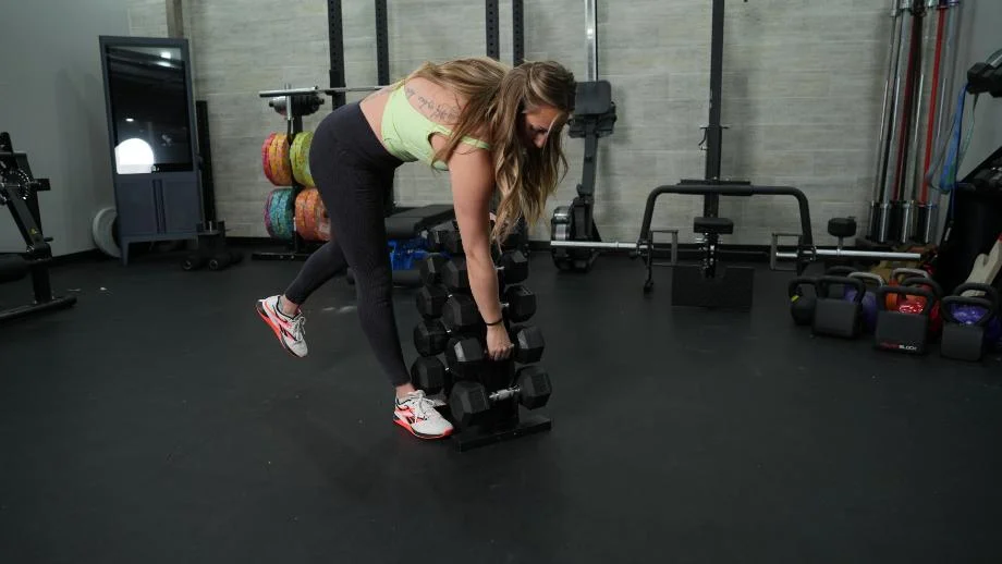 CAP Barbell dumbbell set weight rack