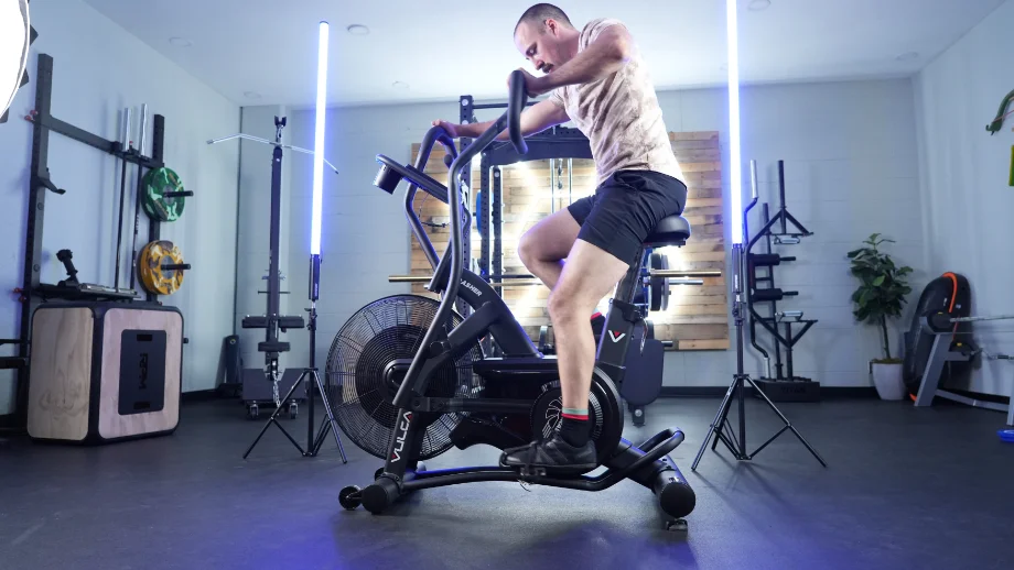 Coop using the Vulcan Thrasher Air Bike