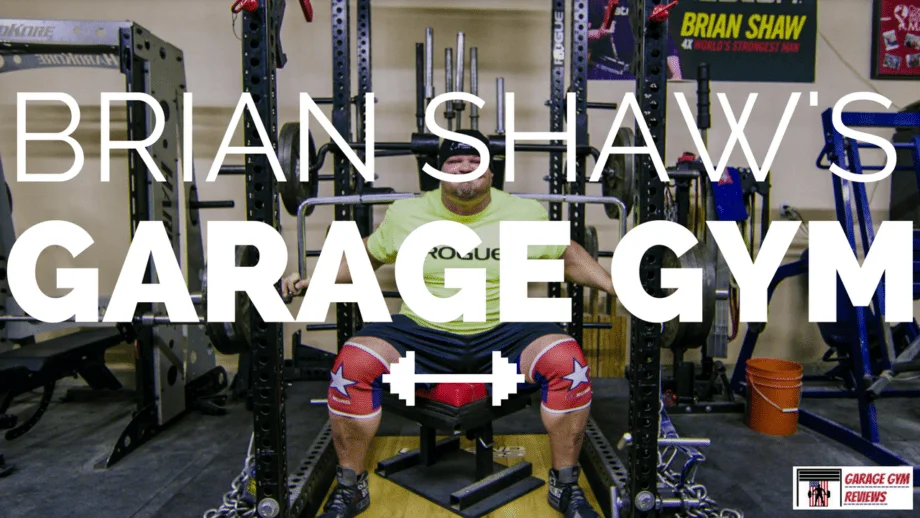World’s Strongest Man Brian Shaw’s Garage Gym