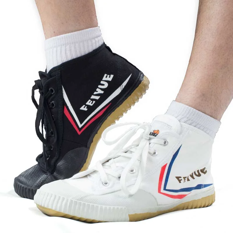 Feiyue shoes in both white and black