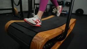 bells of steel manual treadmill close up