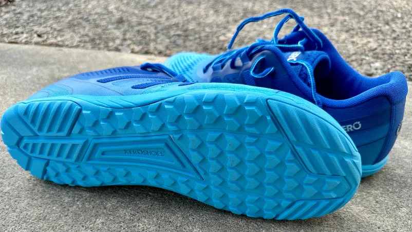 A close look at the sole of a Xero HFS II