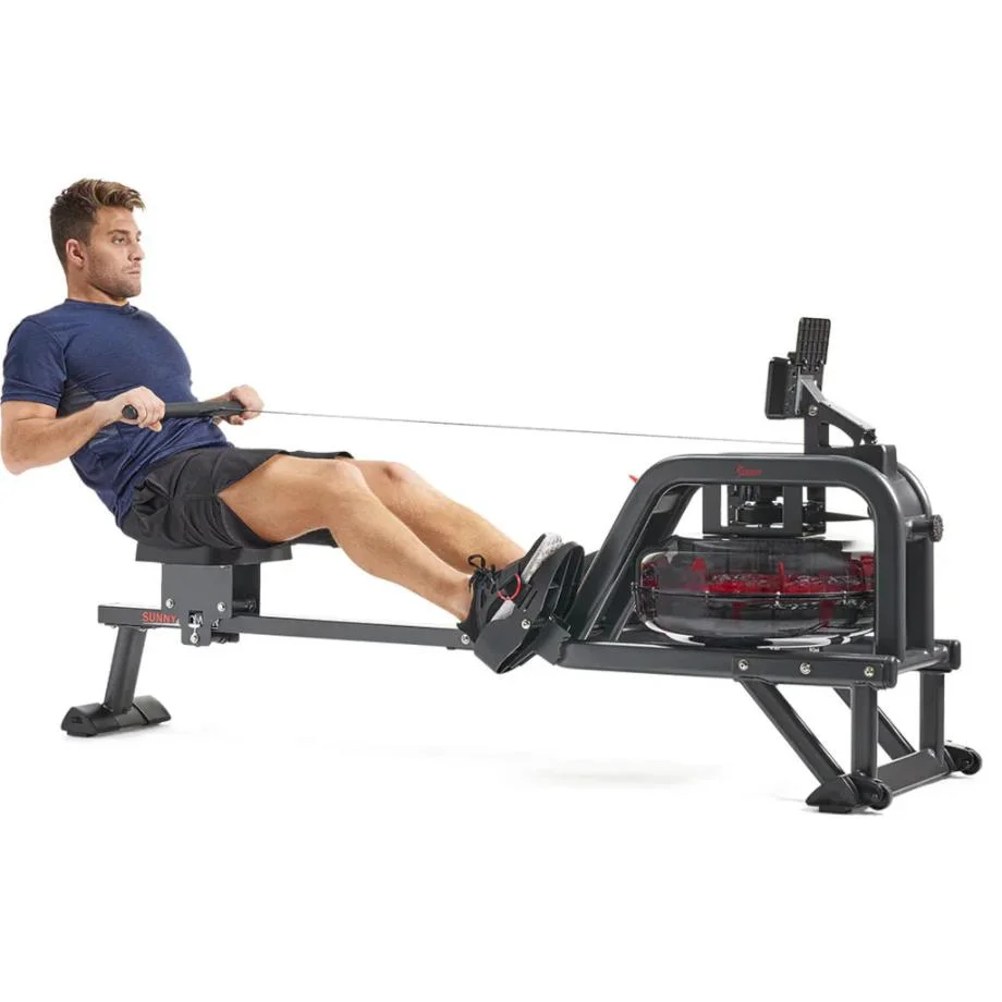 Man rowing on the Obsidian Surge 500