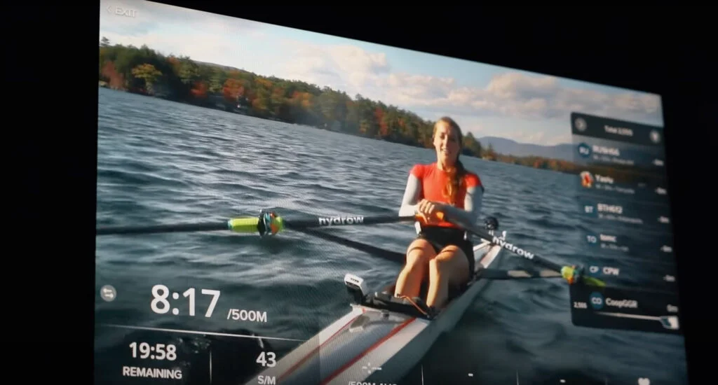 Hydrow interactive programming showing an example of a class.