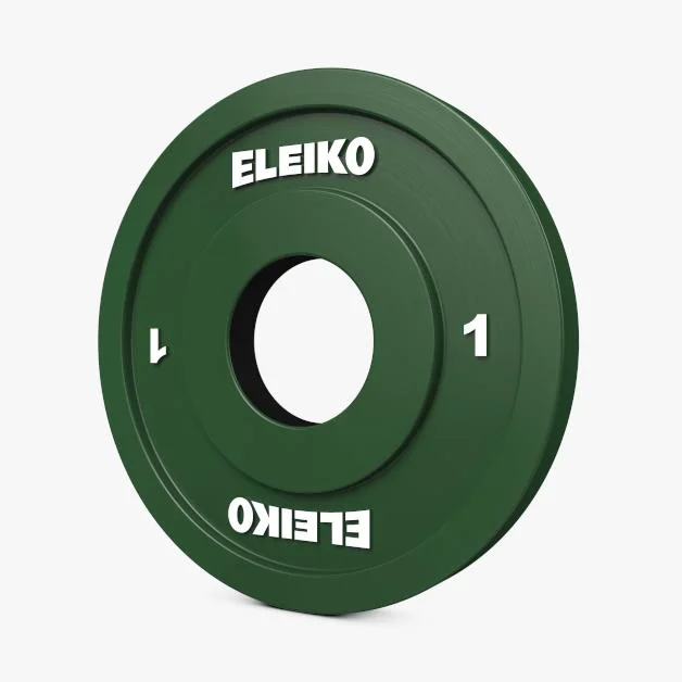 Eleiko IWF Weightlifting Rubber Coated Competition Discs