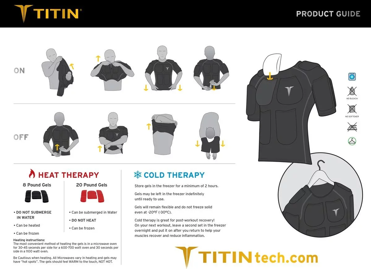 TITIN Weighted Shirts