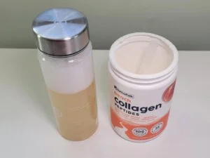 nativepath collagen peptides mixed shaker bottle
