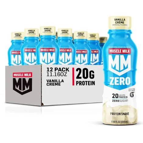 muscle milk zero protein shake