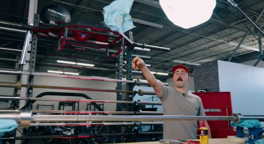 How to Clean a Barbell