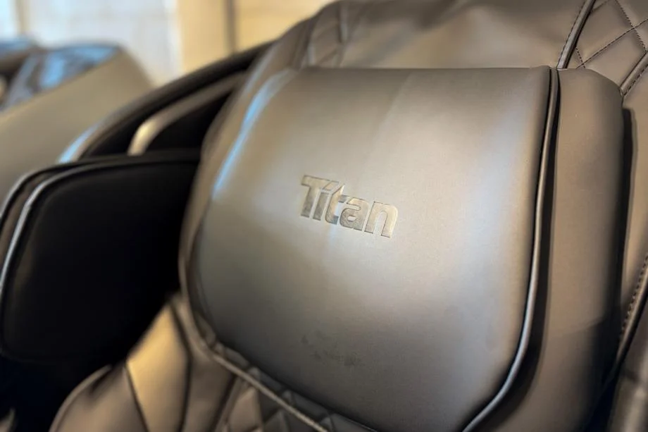 Headrest on the Titan Chair Epic 4D
