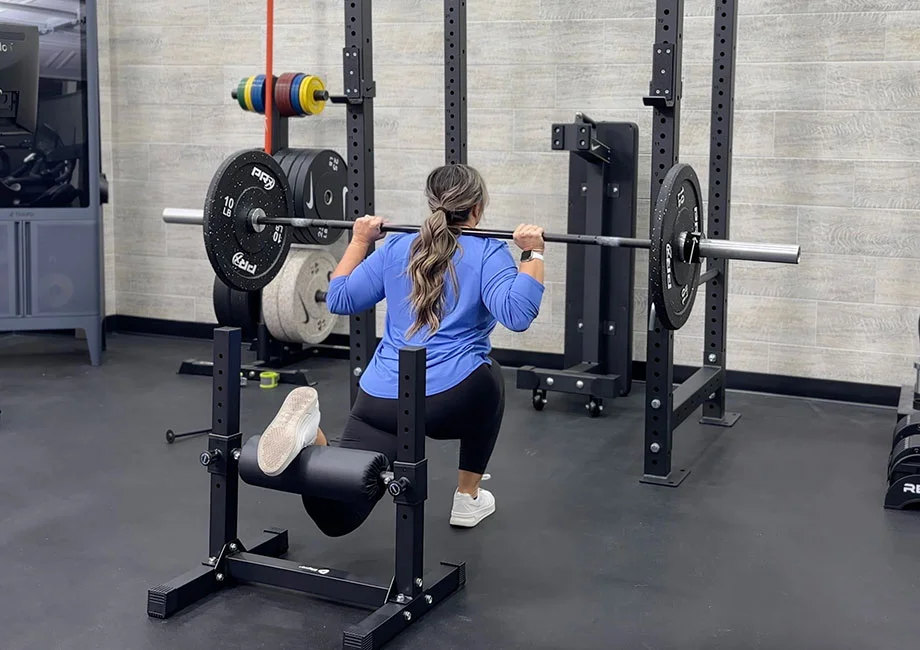 person-doing-a-barbell-bulgarian-split-squat