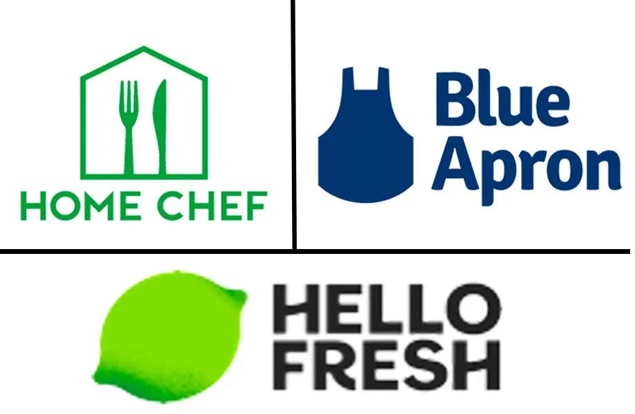 Cover Image Of Hellofresh Vs Blue Apron Vs Home Chef Logos