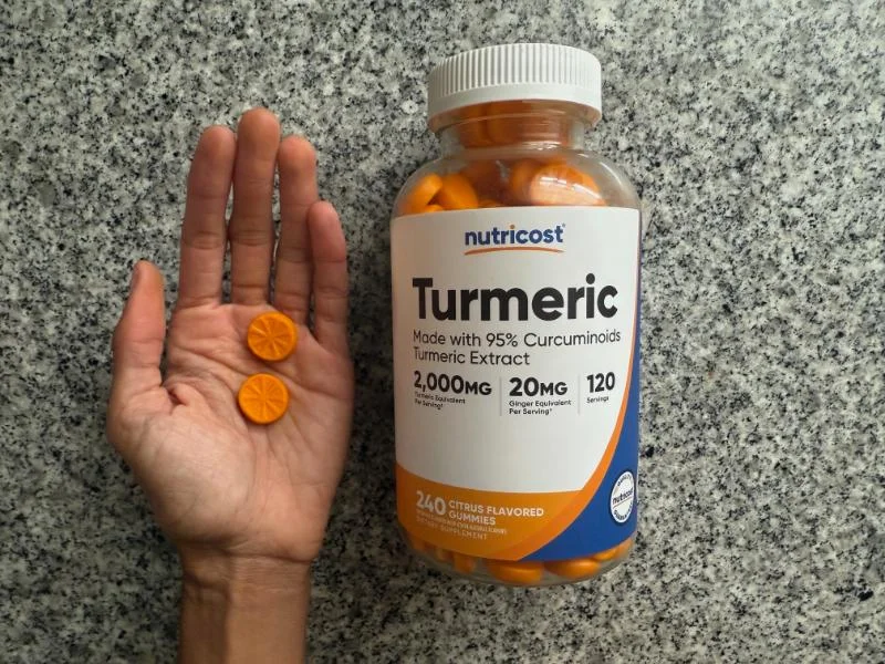 Nutricost Turmeric Gummies as best turmeric gummies