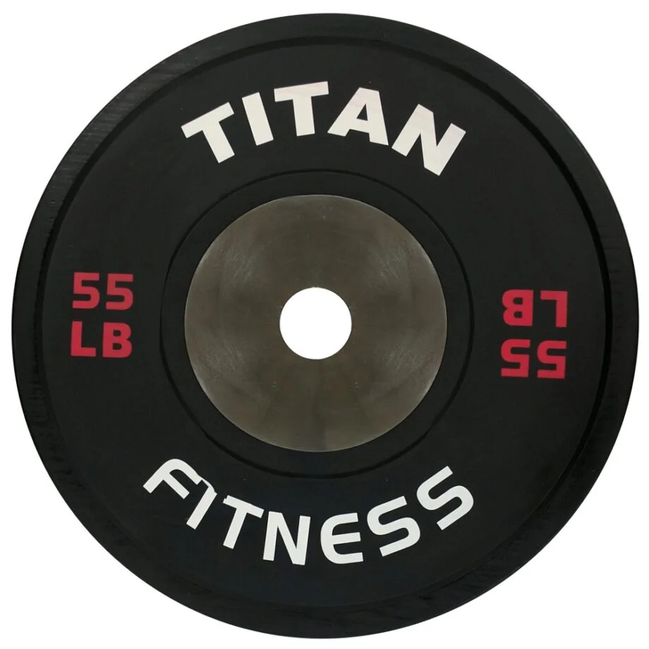 Titan Black Elite LB Bumper Plates