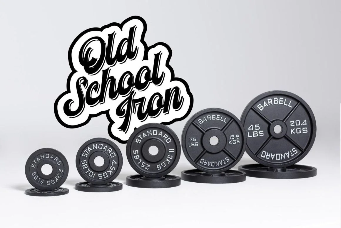 REP Fitness Old School Iron Weight Plates