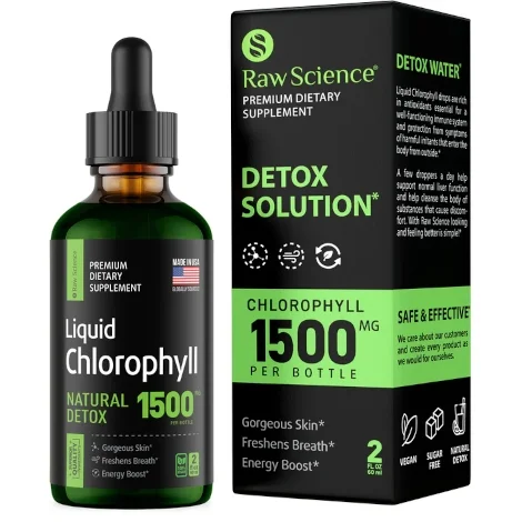 raw science liquid chlorophyll drops product image