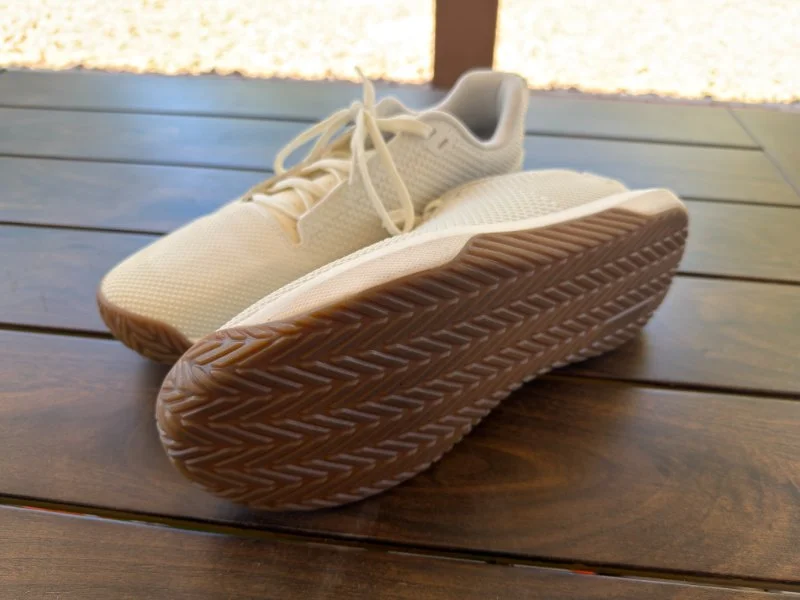 Looking at a pair of NOBULL Outwork Flex cross-training shoes.